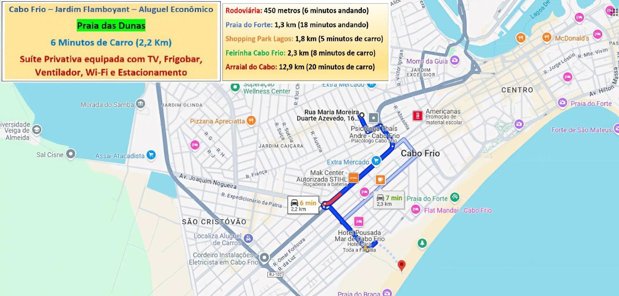 Cabo Frio - Suites - Jardim Flamboyant - Aluguel Economico Luaran gambar