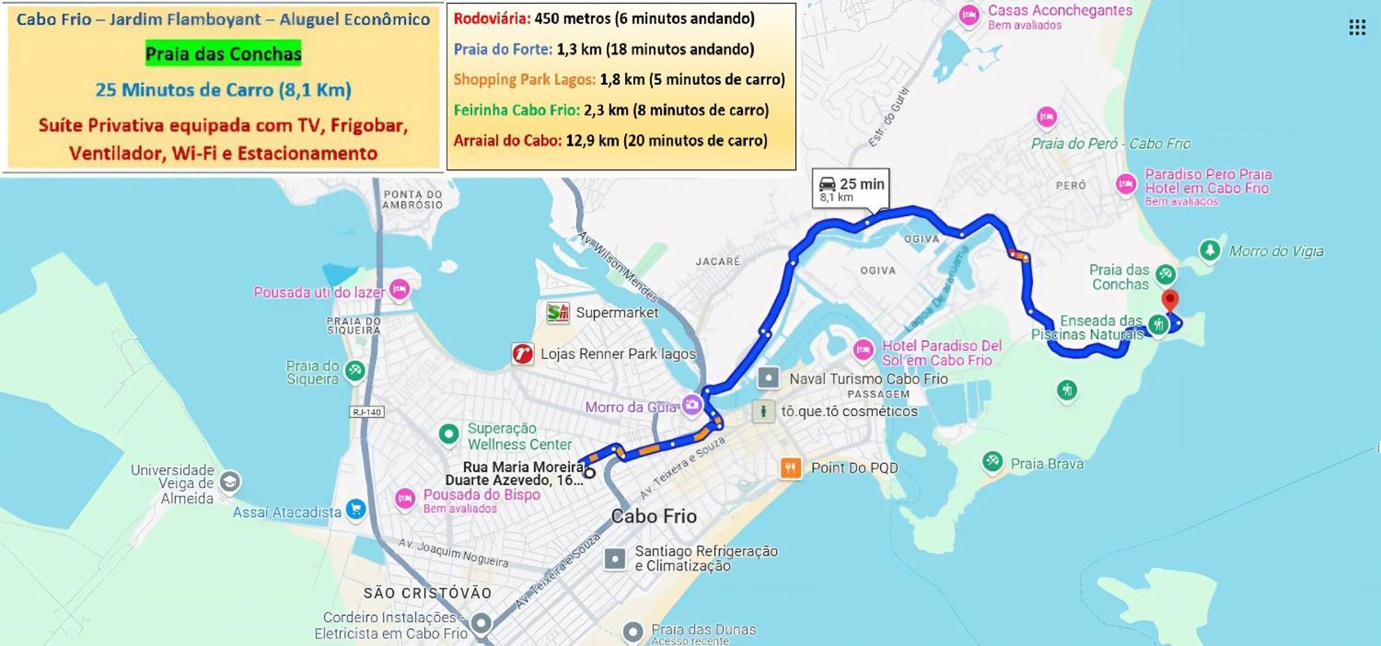 Cabo Frio - Suites - Jardim Flamboyant - Aluguel Economico Luaran gambar