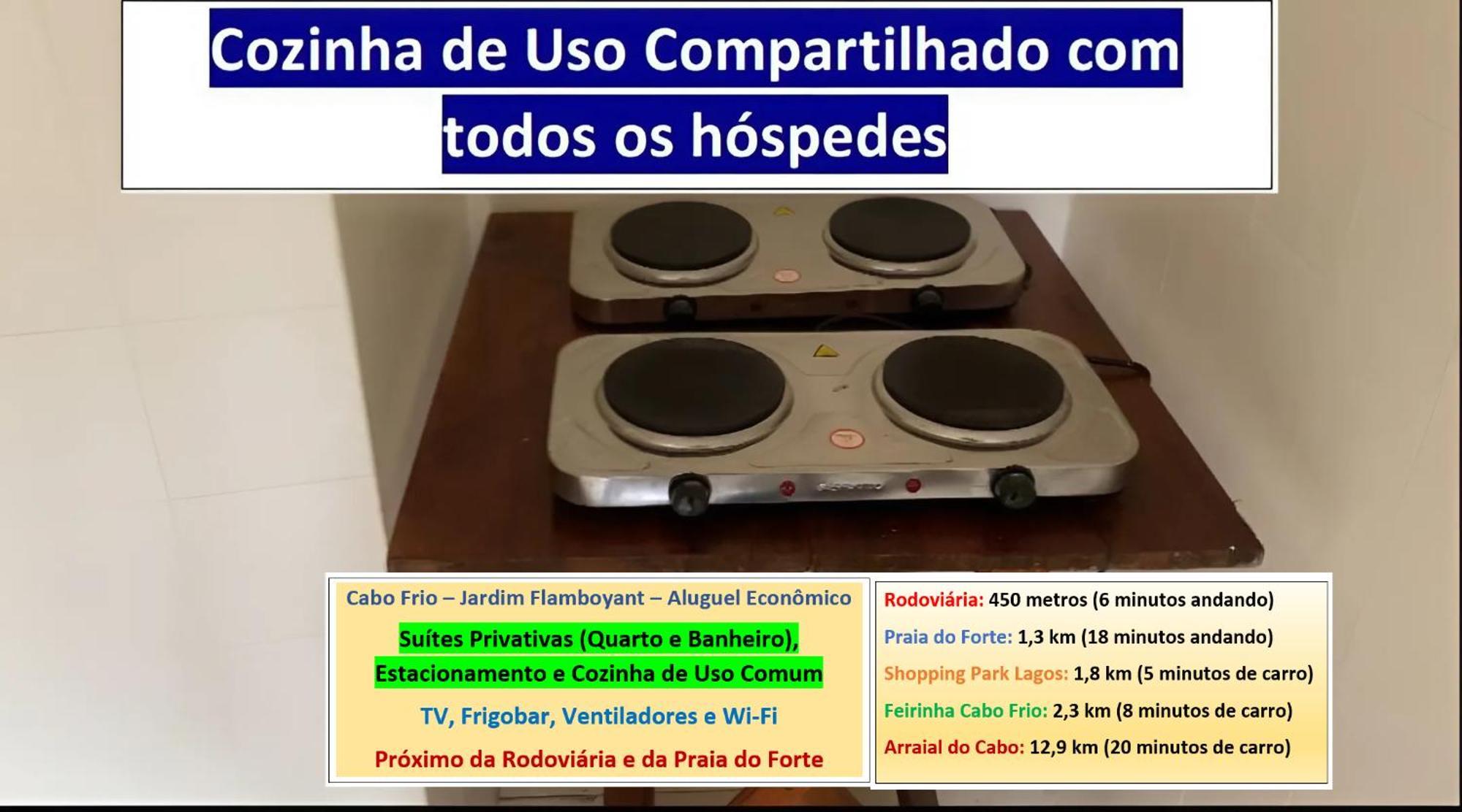 Cabo Frio - Suites - Jardim Flamboyant - Aluguel Economico Luaran gambar