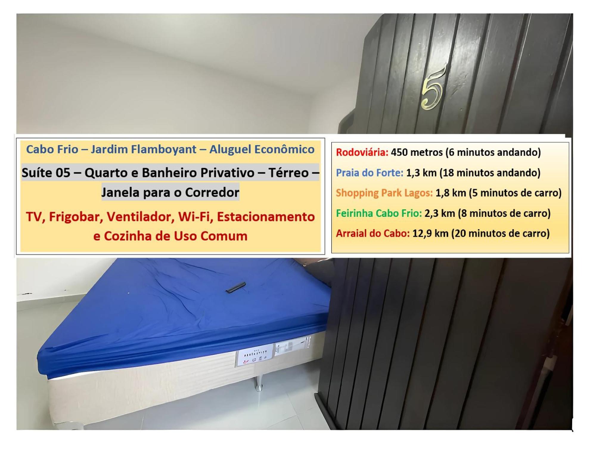 Cabo Frio - Suites - Jardim Flamboyant - Aluguel Economico Luaran gambar