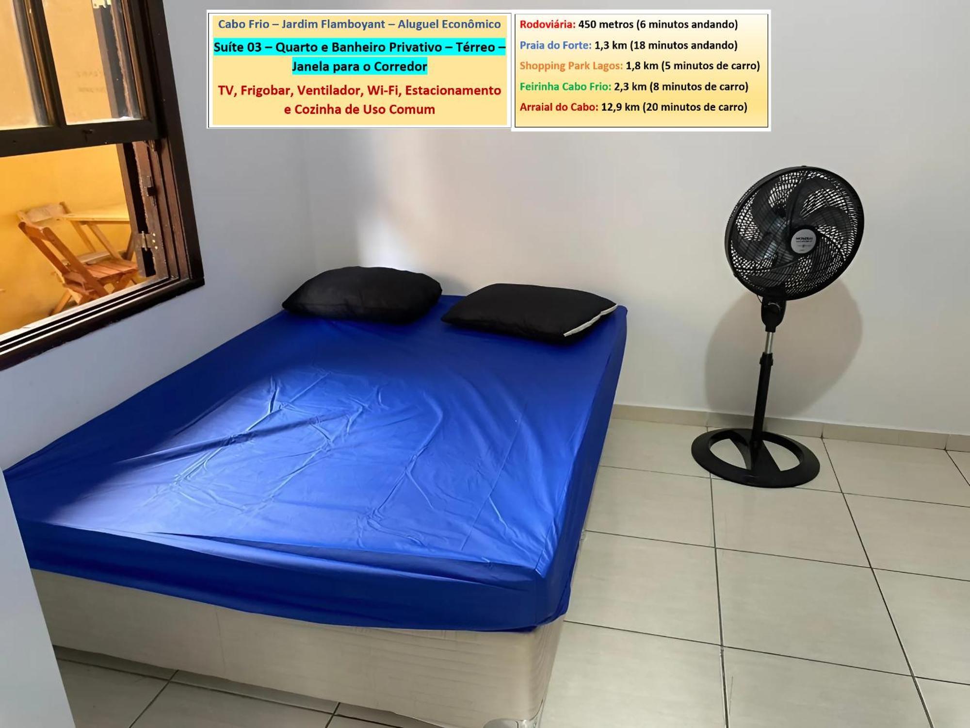 Cabo Frio - Suites - Jardim Flamboyant - Aluguel Economico Luaran gambar