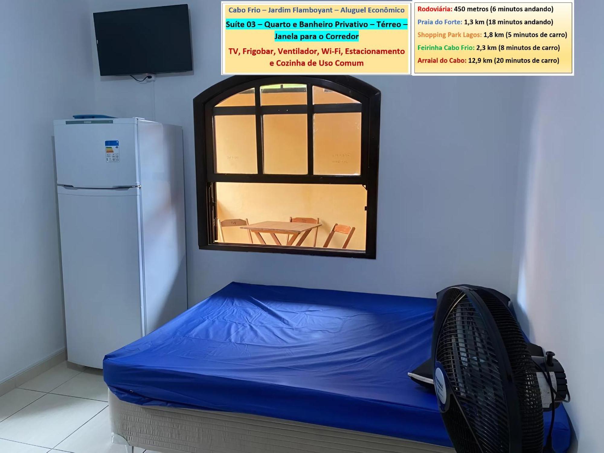 Cabo Frio - Suites - Jardim Flamboyant - Aluguel Economico Luaran gambar
