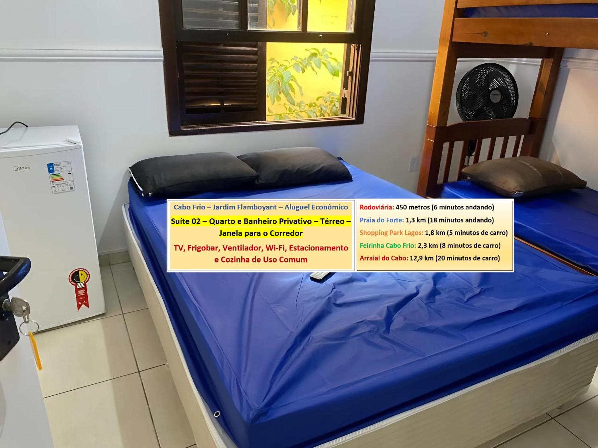 Cabo Frio - Suites - Jardim Flamboyant - Aluguel Economico Luaran gambar