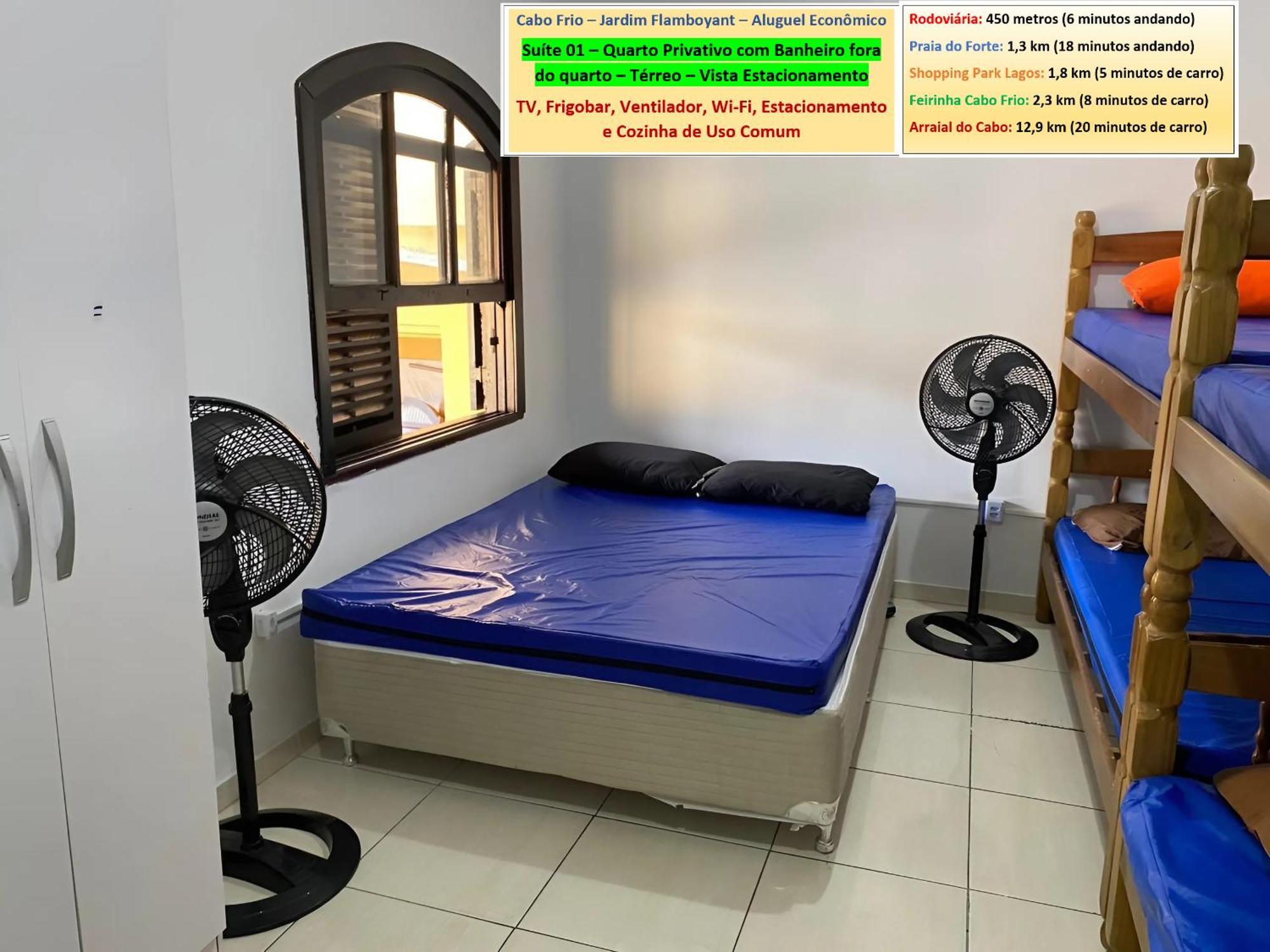 Cabo Frio - Suites - Jardim Flamboyant - Aluguel Economico Luaran gambar